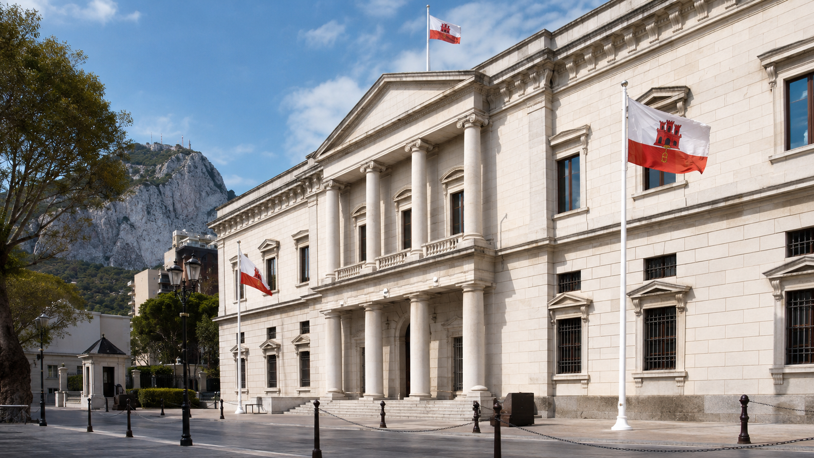 Hero image — Gibraltar office / financial district